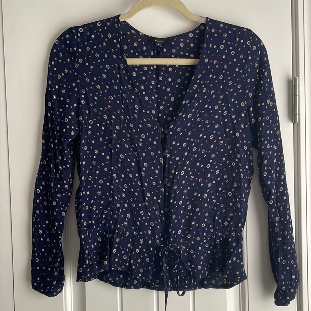 Rails Floral Print Blouse